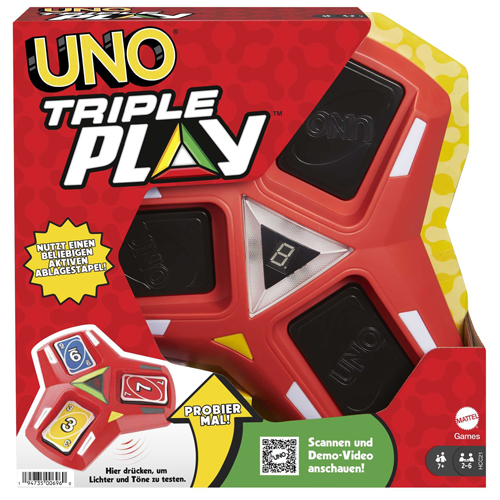 Настольная игра Uno Triple Play
Настольная игра Uno Triple Play