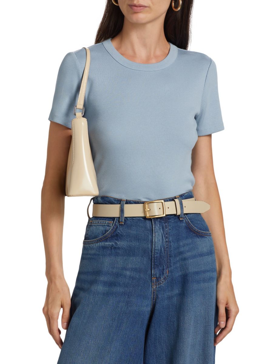 Футболка из хлопка в рубчик Pruitt Veronica Beard, цвет Smoke Blue
Футболка из хлопка в рубчик Pruitt Veronica Beard, цвет Smoke Blue