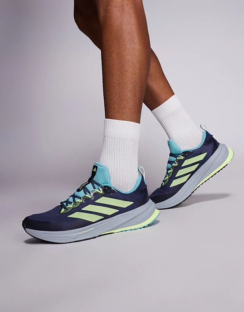 Кроссовки Adidas Running Supernova Rise ATR синего, серого и желтого цветов
Кроссовки Adidas Running Supernova Rise ATR синего, серого и желтого цветов