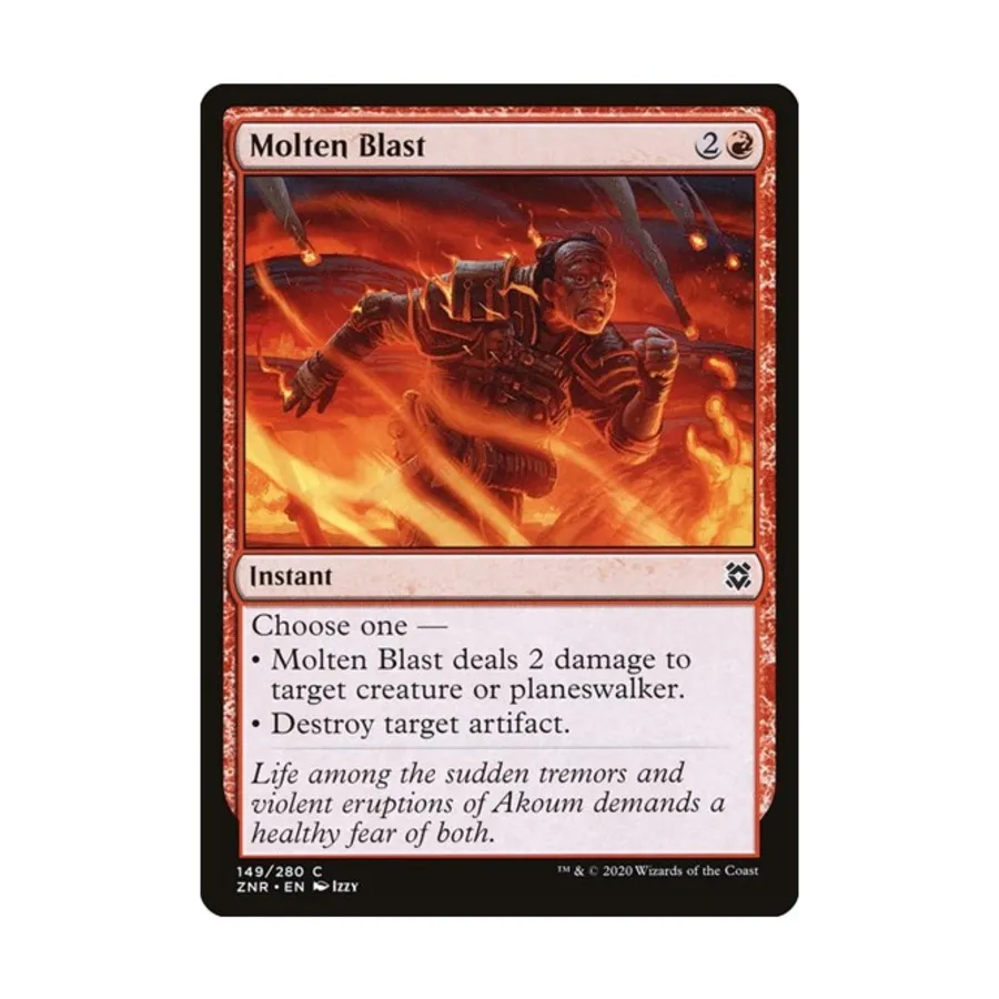 CCG Раскаленный взрыв (С), MTG - Zendikar Rising
CCG Раскаленный взрыв (С), MTG - Zendikar Rising