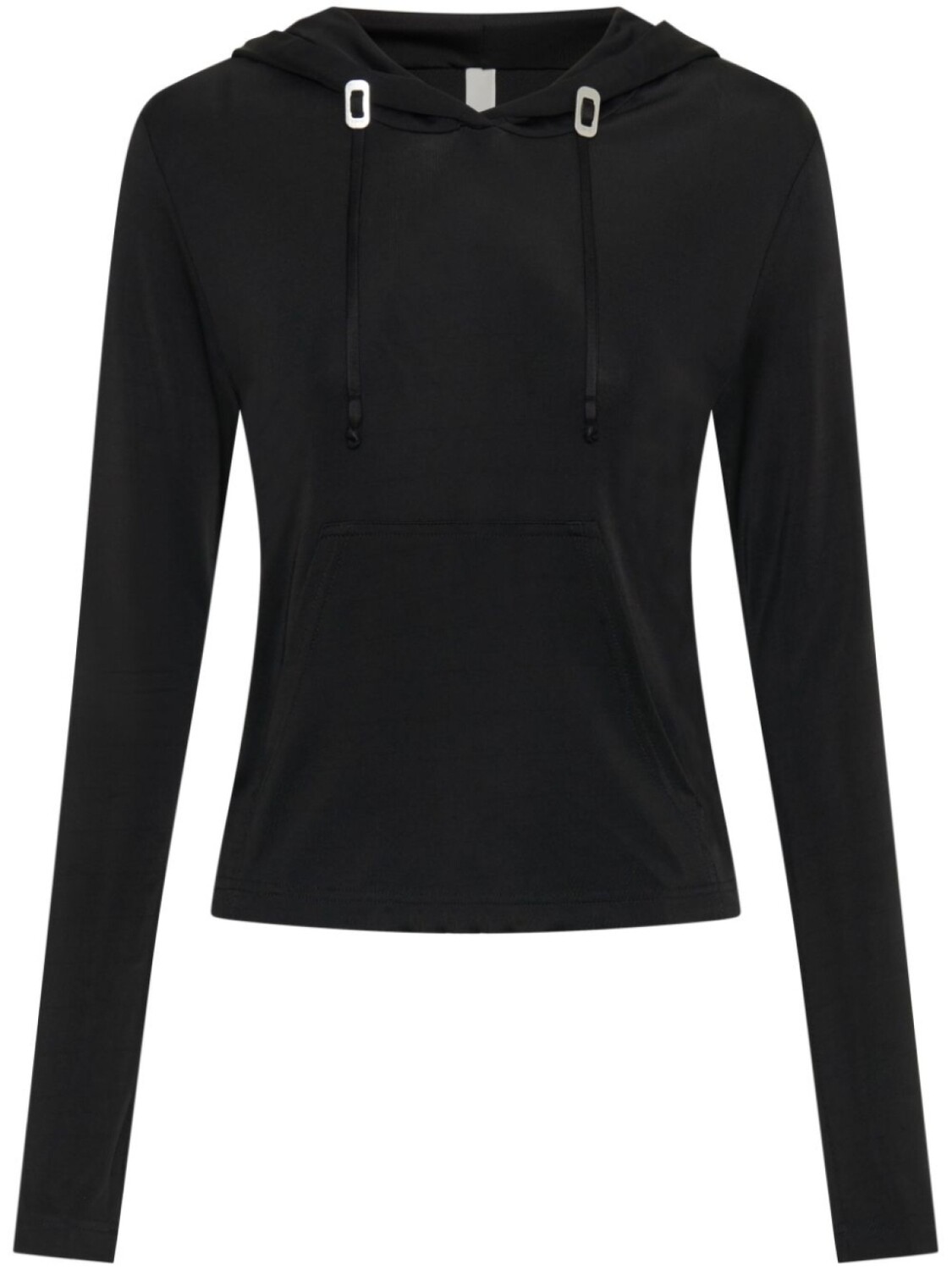 Dion Lee худи Lustrous Shrunken с кулиской, черный
Dion Lee худи Lustrous Shrunken с кулиской, черный