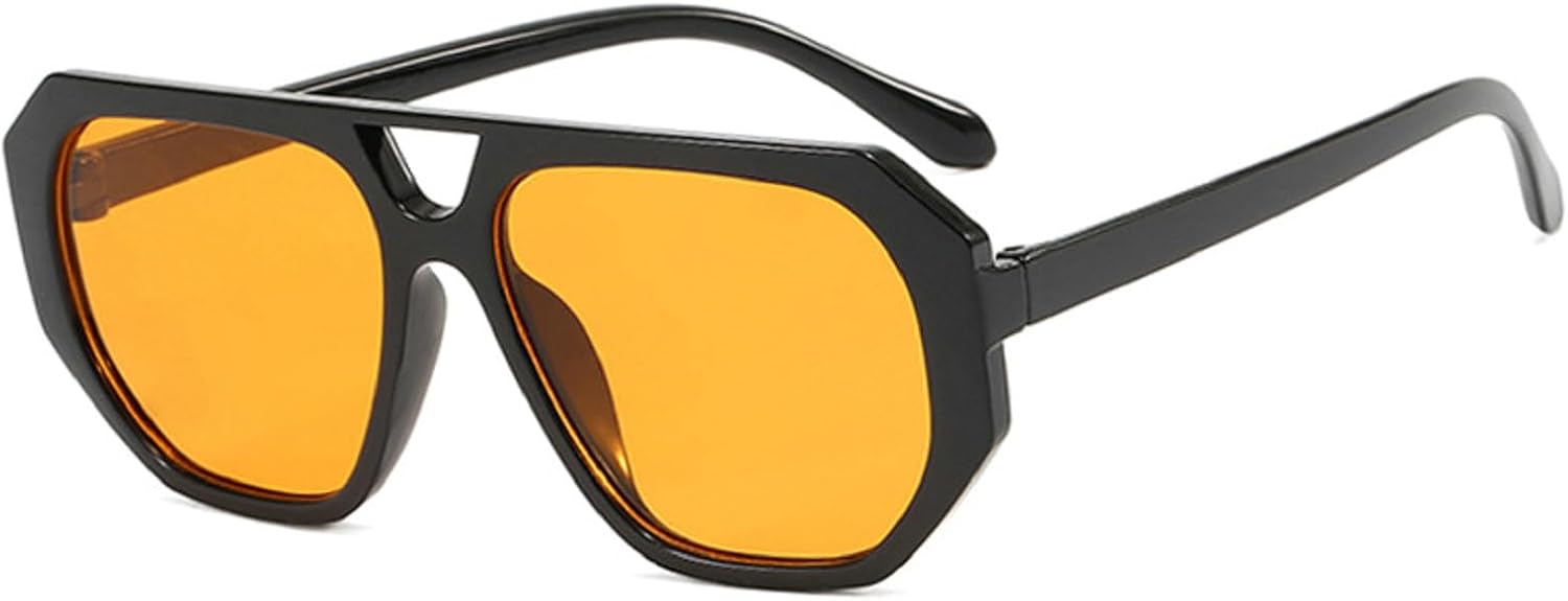 Солнцезащитные очки Melrose Retro Square для женщин, модные градиентные очки с защитой от УФ-излучения UV400 для мужчин, панк-очки, сине-зеленые солнцезащитные очки, Yellow
Солнцезащитные очки Melrose Retro Square для женщин, модные градиентные очки с защитой от УФ-излучения UV400 для мужчин, панк-очки, сине-зеленые солнцезащитные очки, Yellow