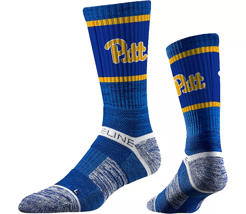 Носки для экипажа с логотипом Strideline Pitt Panthers
Носки для экипажа с логотипом Strideline Pitt Panthers