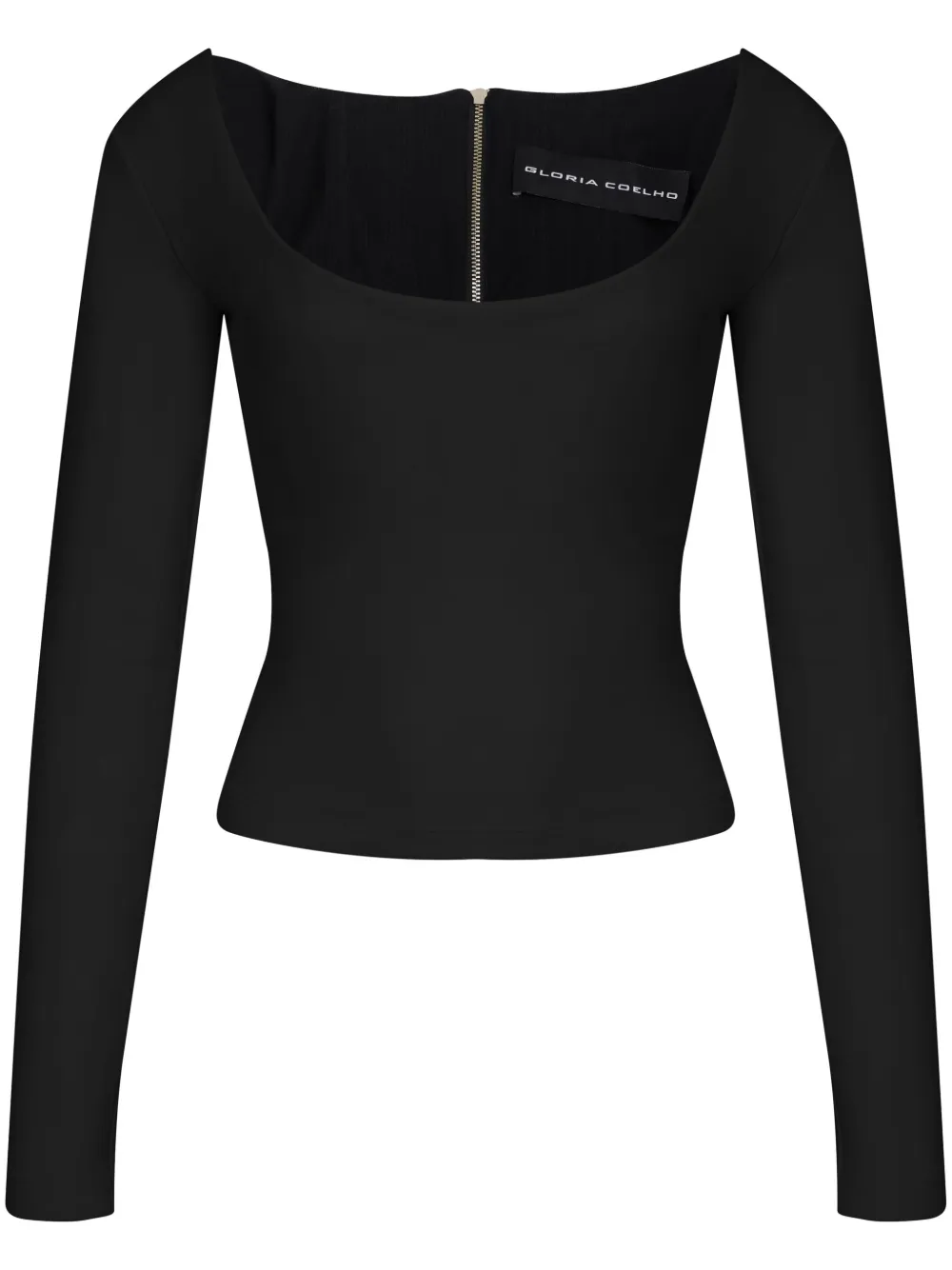 Топ с U-образным вырезом Gloria Coelho, черный
Топ с U-образным вырезом Gloria Coelho, черный