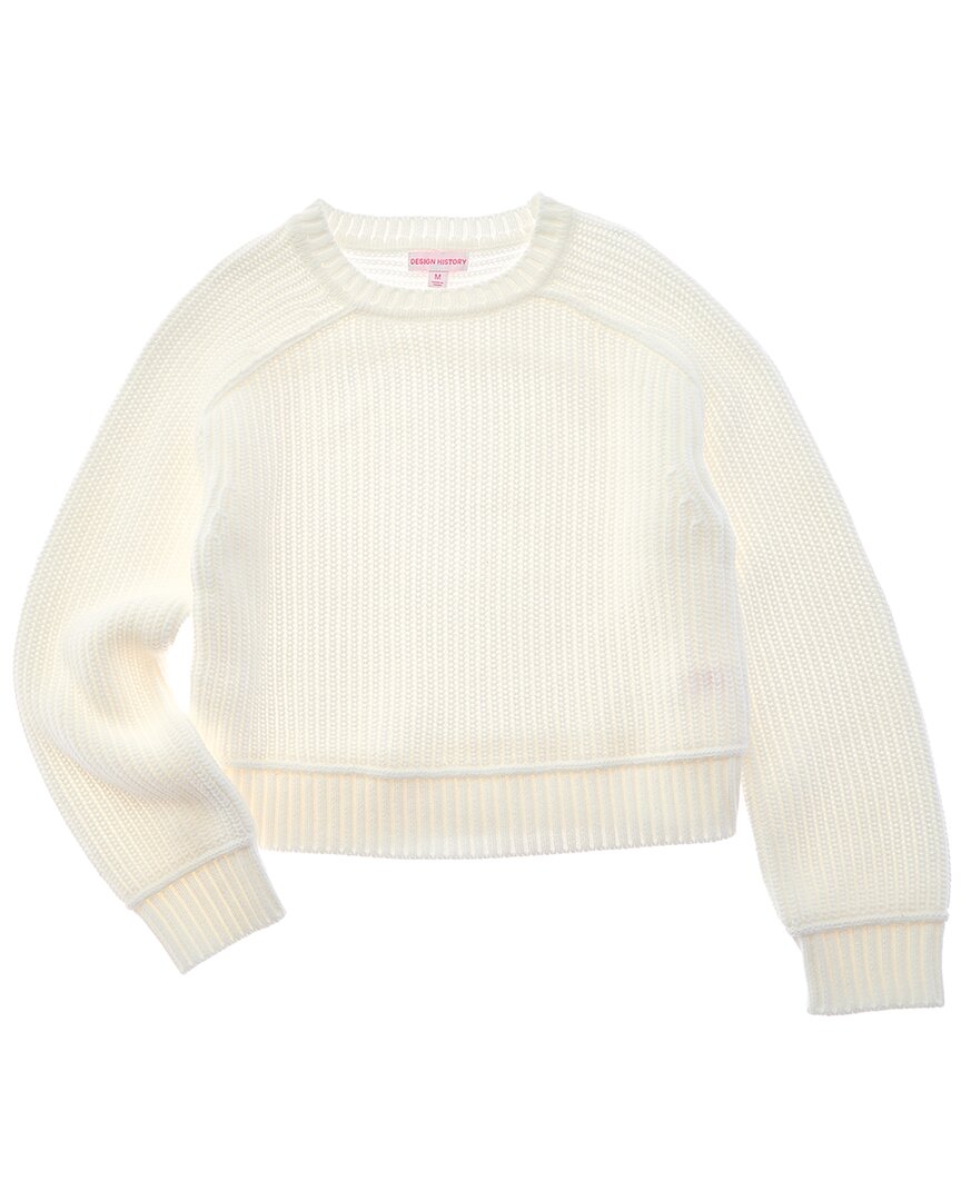 История дизайна свитера Design History, белый 
История дизайна свитера Design History, белый