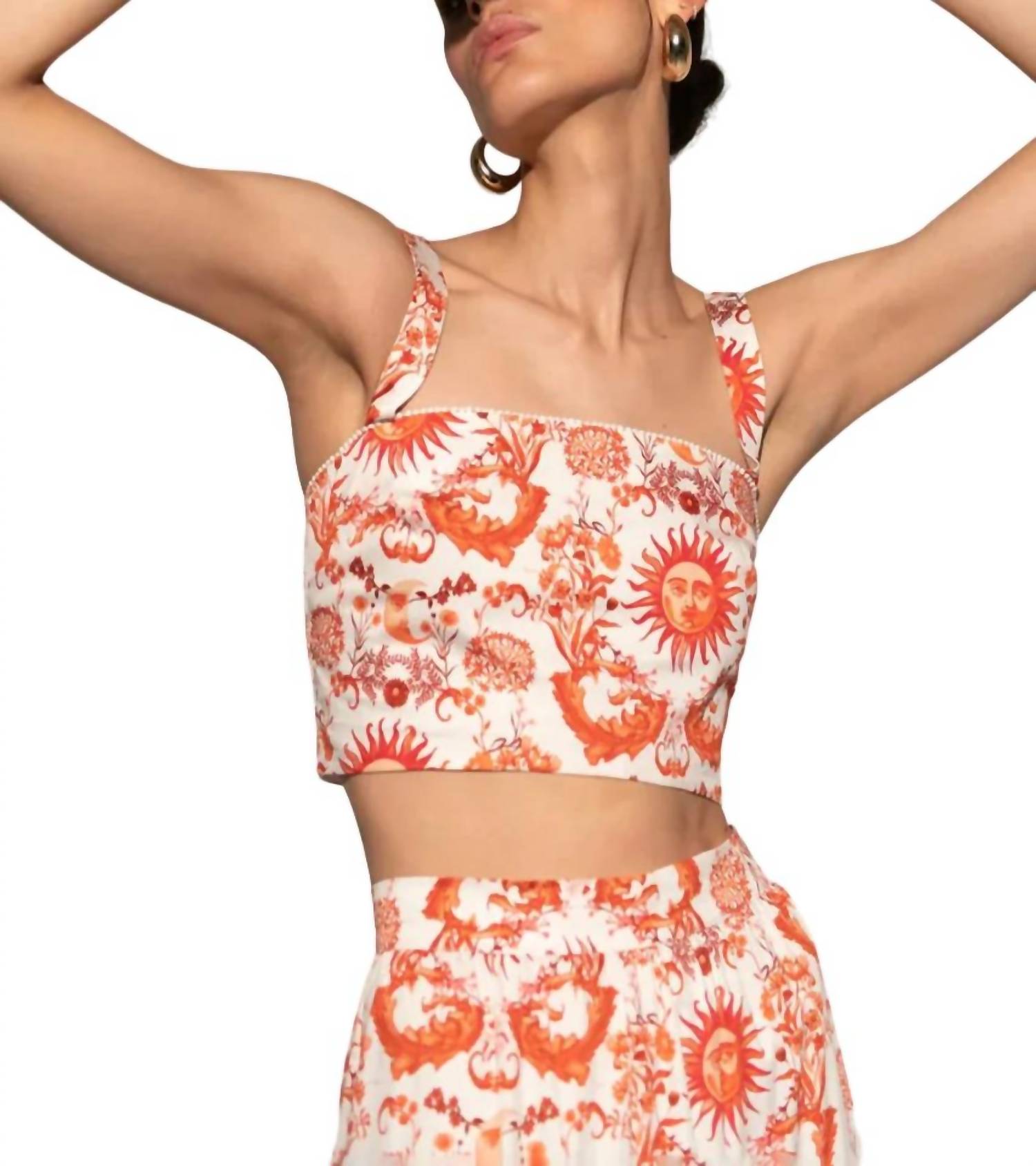 Топ Didi Cotton в цвете Summer Sun Red BORGO DE NOR
Топ Didi Cotton в цвете Summer Sun Red BORGO DE NOR