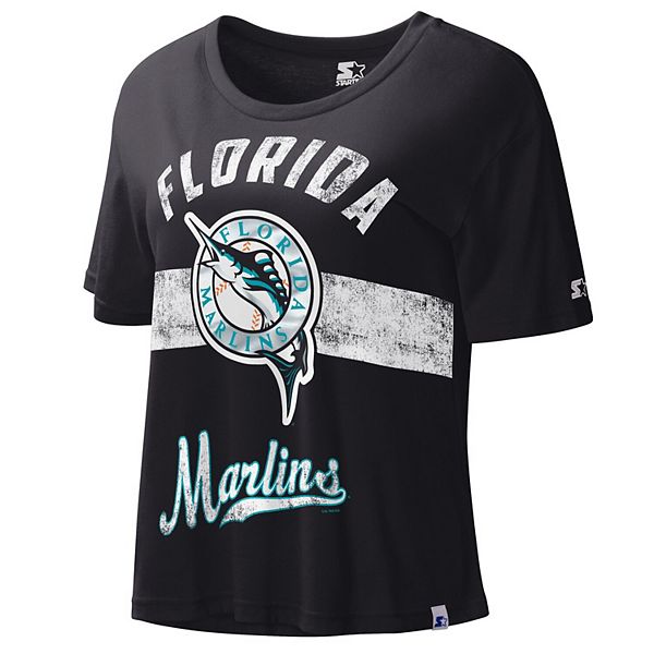 Женский черный топ Florida Marlins Cooperstown Collection Record Setter Starter
Женский черный топ Florida Marlins Cooperstown Collection Record Setter Starter