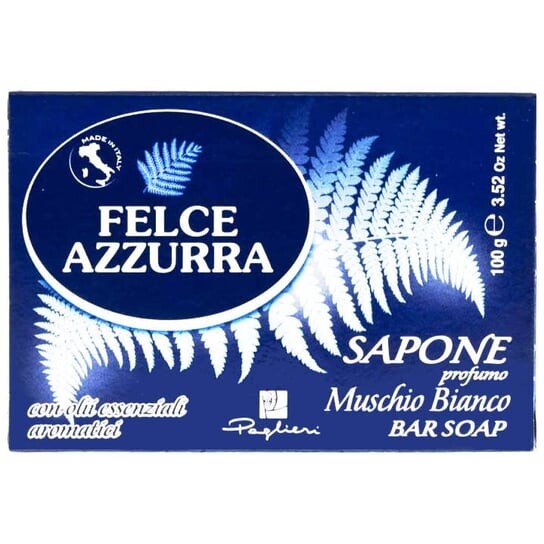 Мыло Felce Azzurra Белый мускус 100г
Мыло Felce Azzurra Белый мускус 100г