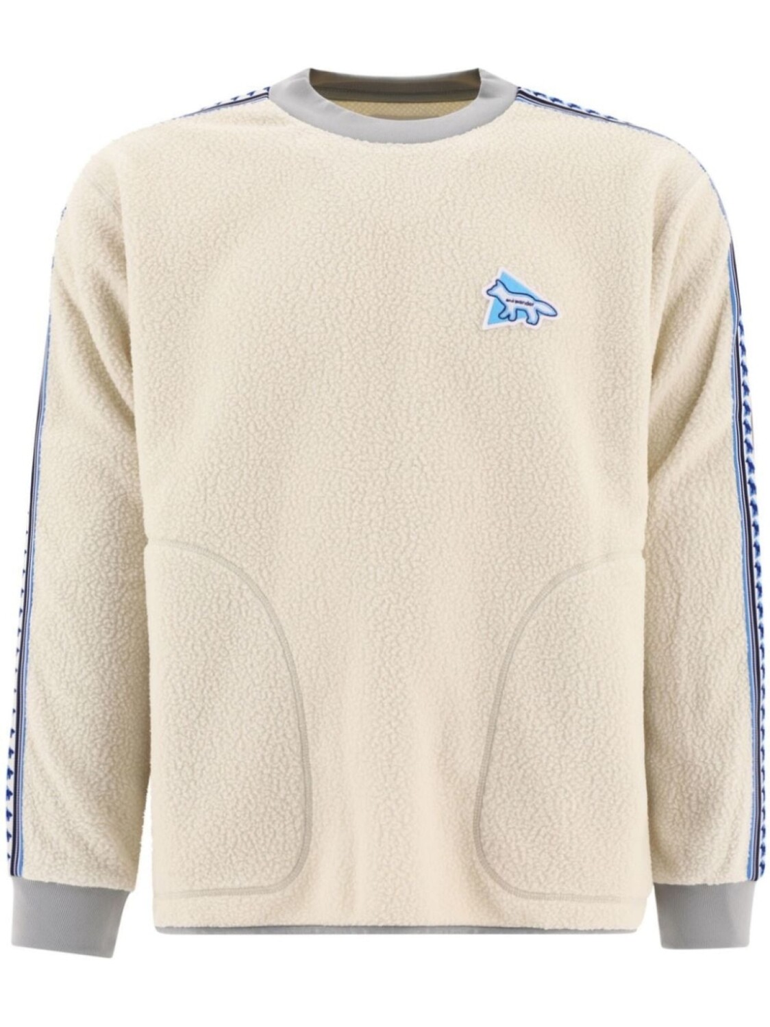 И флисовая толстовка Wander x Maison Kitsuné And Wander, серый
И флисовая толстовка Wander x Maison Kitsuné And Wander, серый