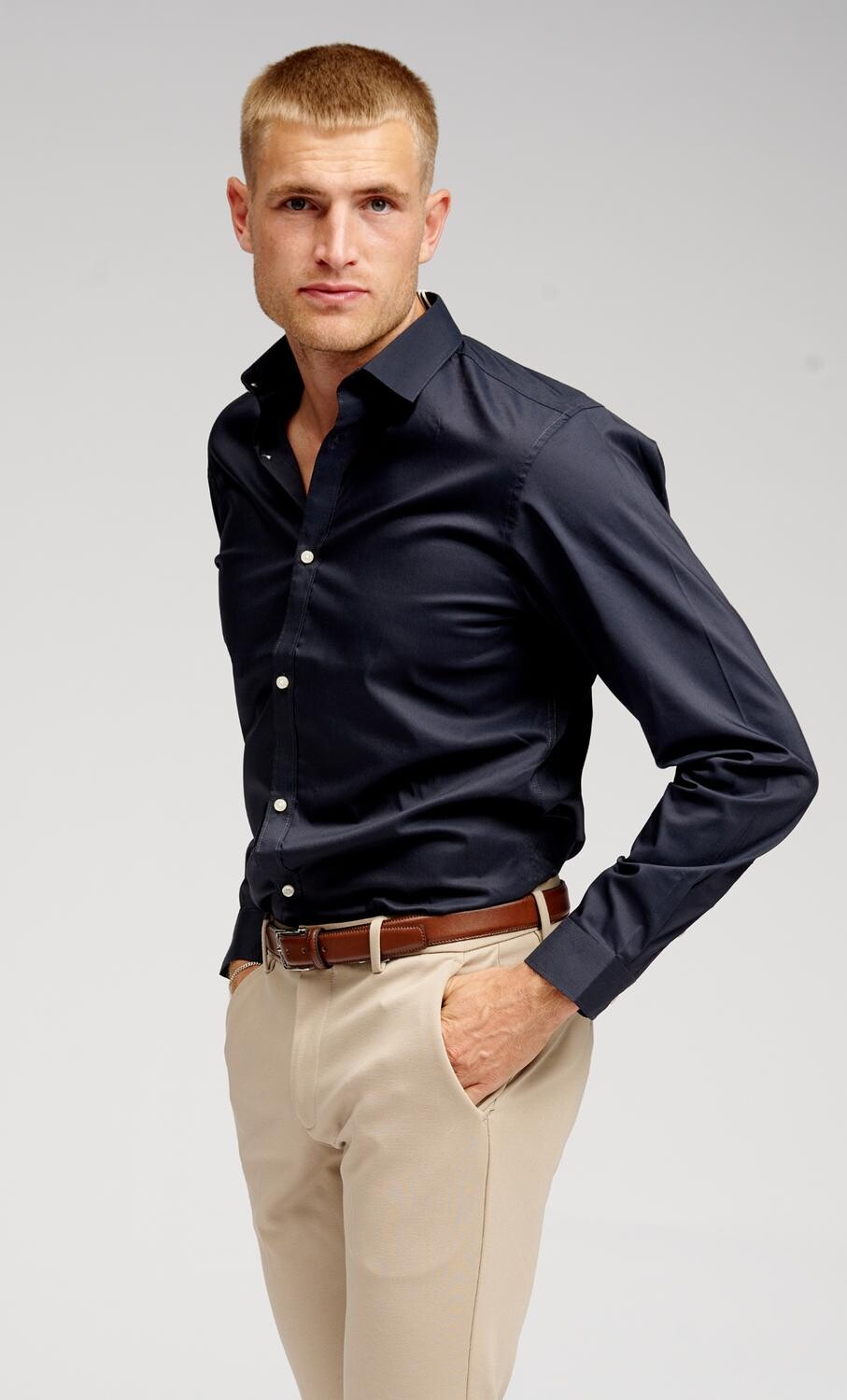 Оригинальная рубашка исполнения Teeshoppen, синий 
Оригинальная рубашка исполнения Teeshoppen, синий