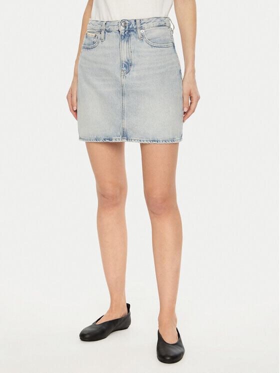 Джинсовая юбка стандартного кроя Calvin Klein Jeans, синий
Джинсовая юбка стандартного кроя Calvin Klein Jeans, синий