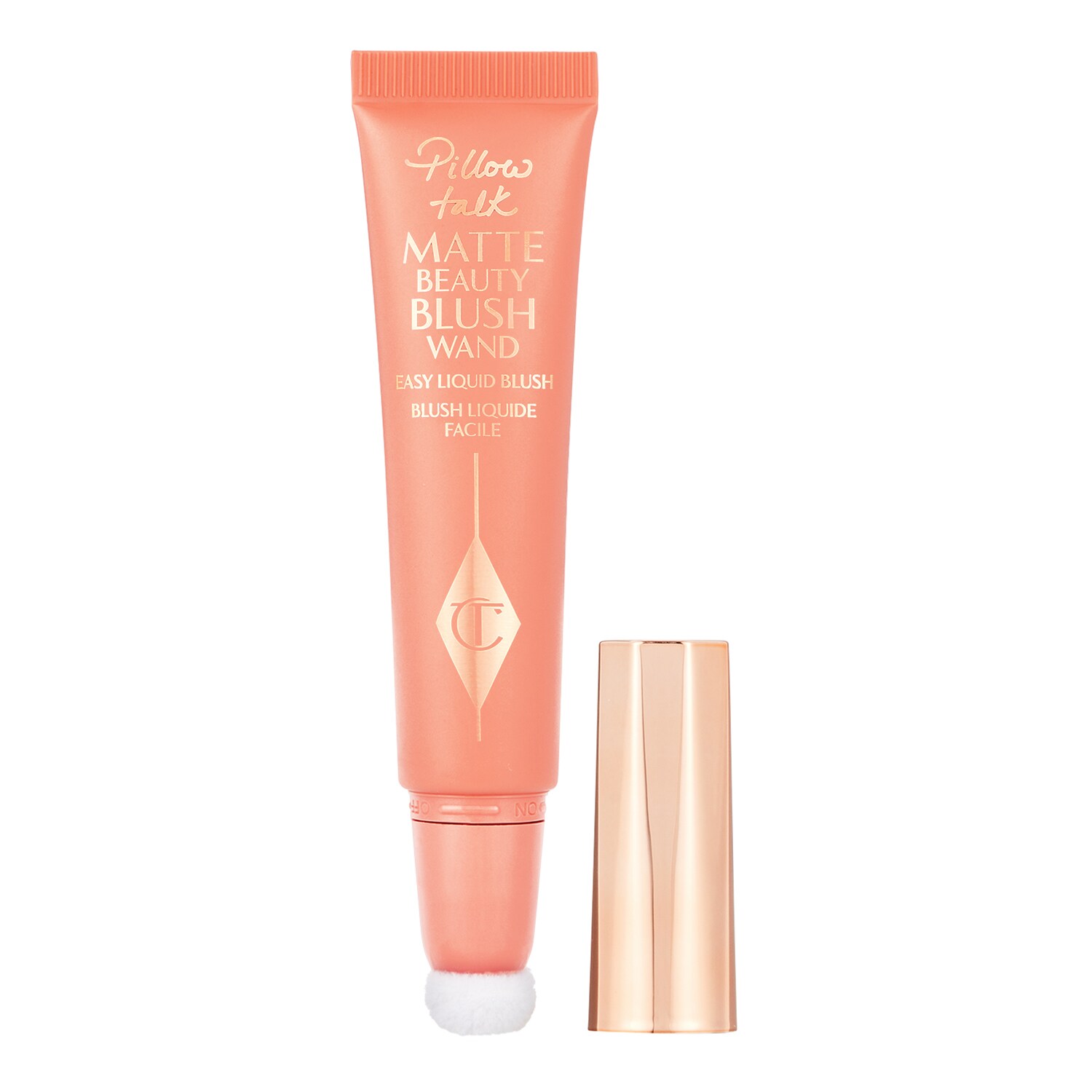 Жидкие матовые румяна Pillow Talk Matte Beauty Blush Wand Charlotte Tilbury, Peach Pop 12 ml
Жидкие матовые румяна Pillow Talk Matte Beauty Blush Wand Charlotte Tilbury, Peach Pop 12 ml