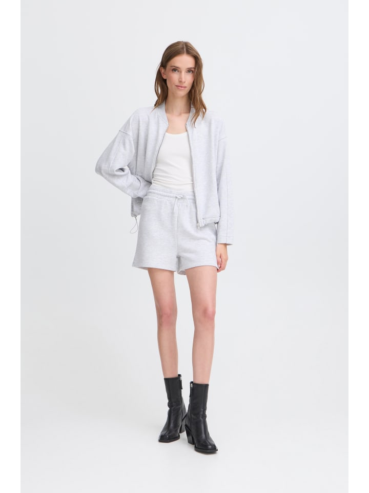 Шорты IHSKYLA прямого кроя, светло-серый меланж ICHI
Шорты IHSKYLA прямого кроя, светло-серый меланж ICHI