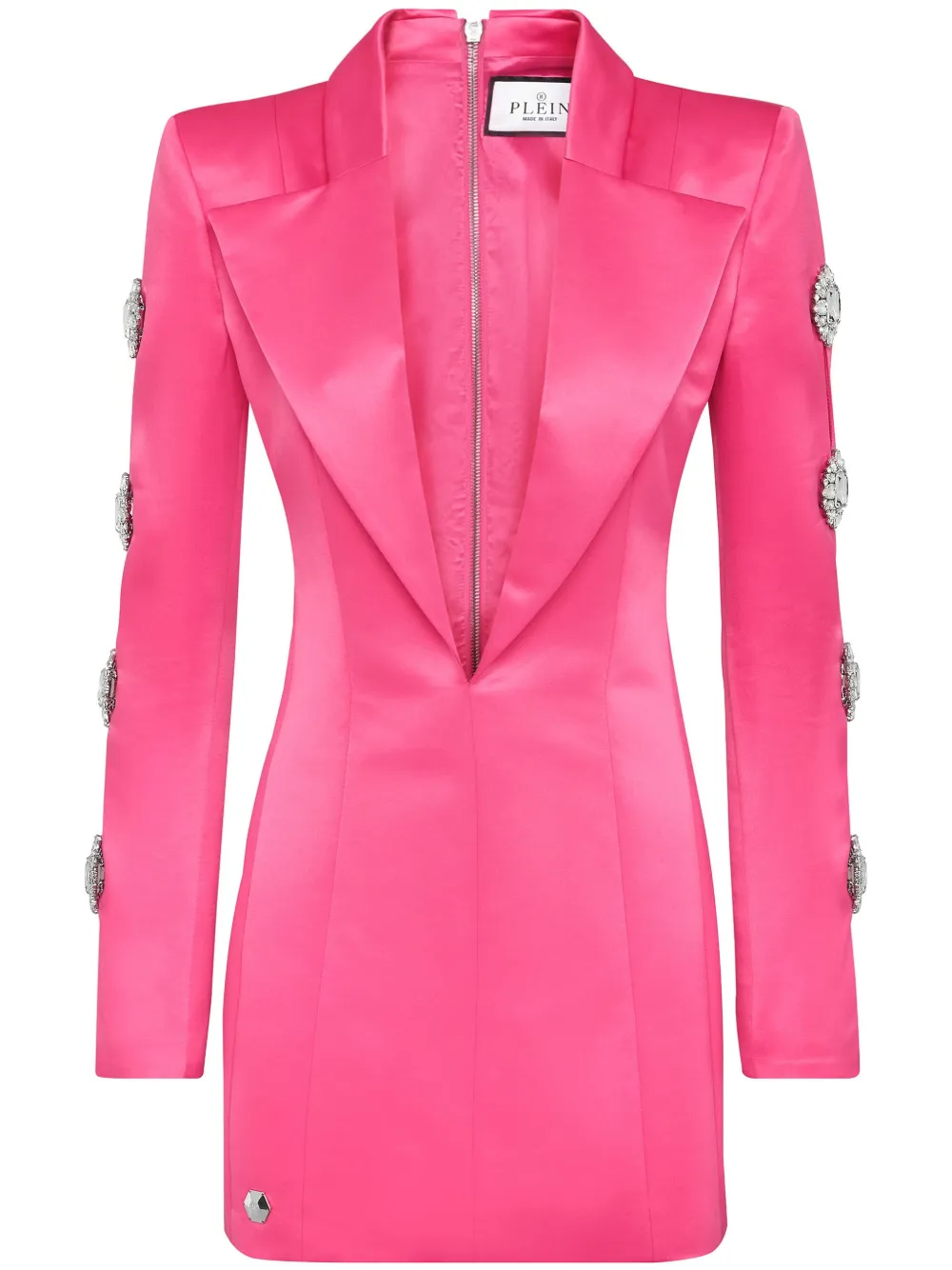 Платье мини с кристаллами Philipp Plein, розовый
Платье мини с кристаллами Philipp Plein, розовый