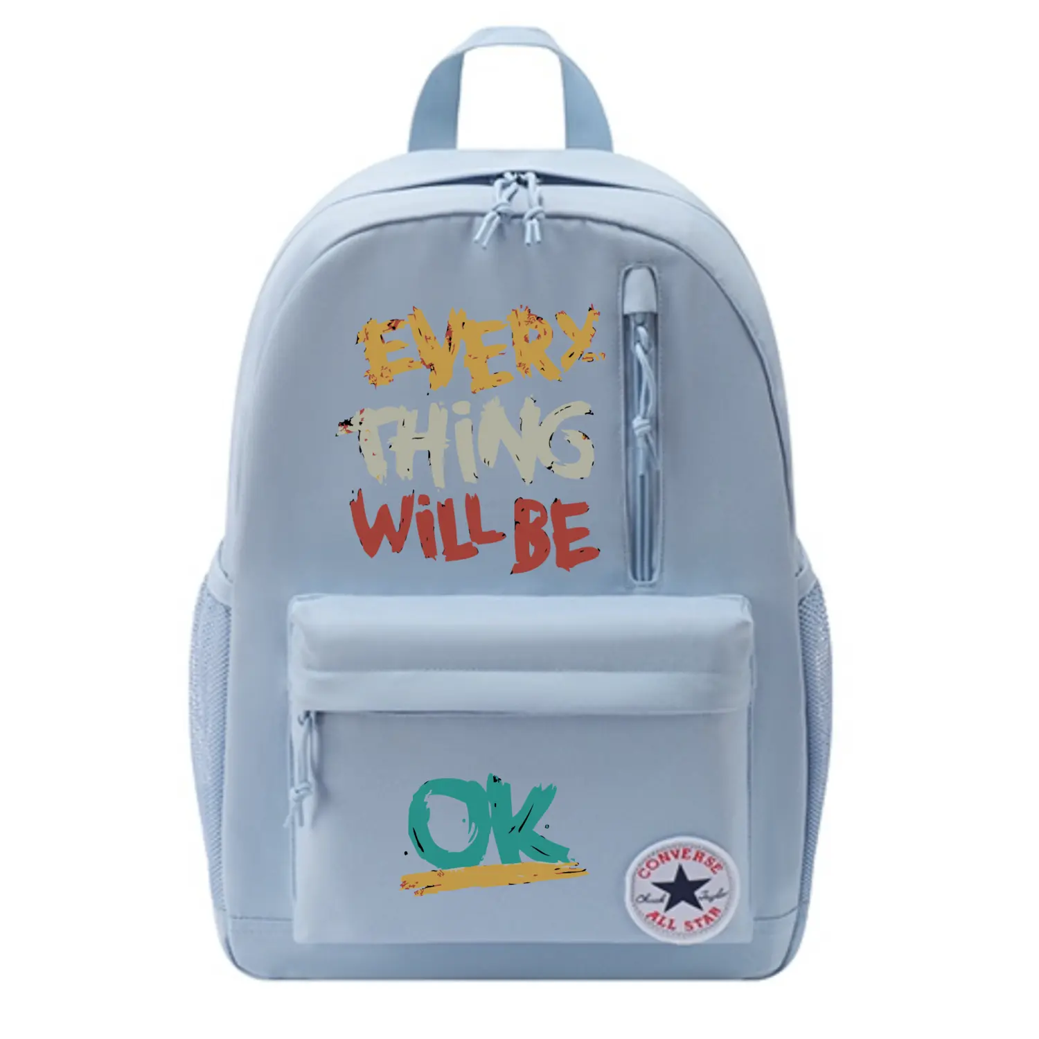 Converse Полиэстеровый рюкзак унисекс светло-дымчато-голубой, Ok 
Converse Полиэстеровый рюкзак унисекс светло-дымчато-голубой, Ok