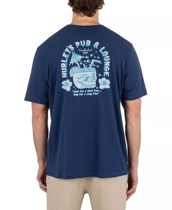 Мужская футболка с коротким рукавом Loungin Hurley, синий
Мужская футболка с коротким рукавом Loungin Hurley, синий