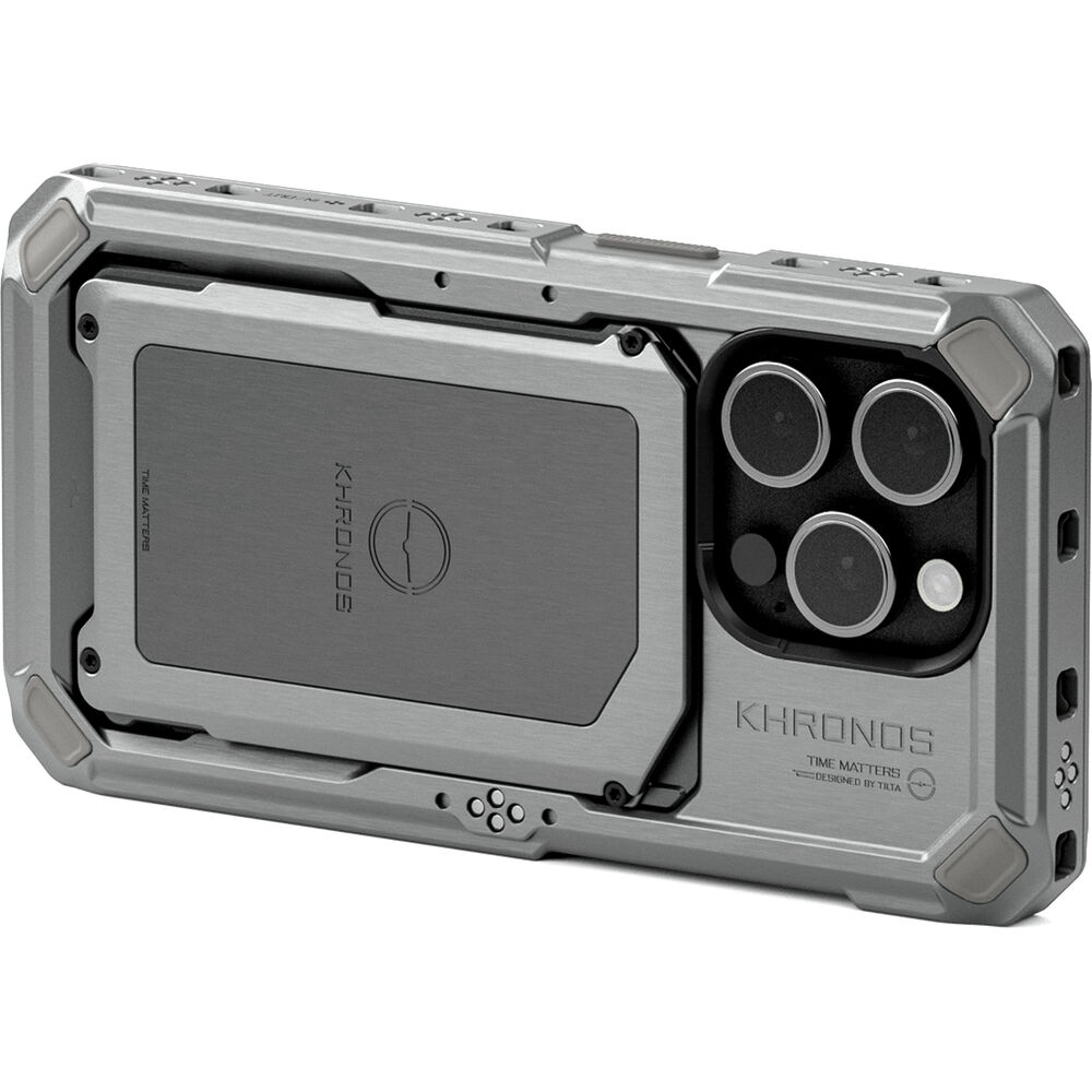 Tilta Khronos Mobile Filmmaking Case for iPhone 15
Tilta Khronos Mobile Filmmaking Case for iPhone 15