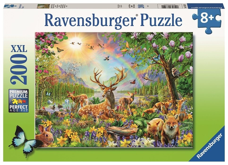Ravensburger, пазл, Лесные животные, 200 шт.
Ravensburger, пазл, Лесные животные, 200 шт.