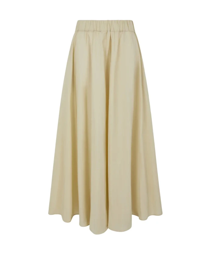 Элегантная длинная юбка из тафты P.A.R.O.S.H., бежевый
Элегантная длинная юбка из тафты P.A.R.O.S.H., бежевый