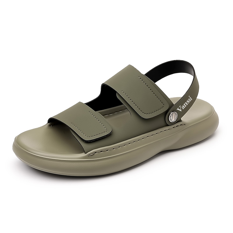 VANSSI Пляжные сандалии мужские черно-зеленые, цвет Green
VANSSI Пляжные сандалии мужские черно-зеленые, цвет Green