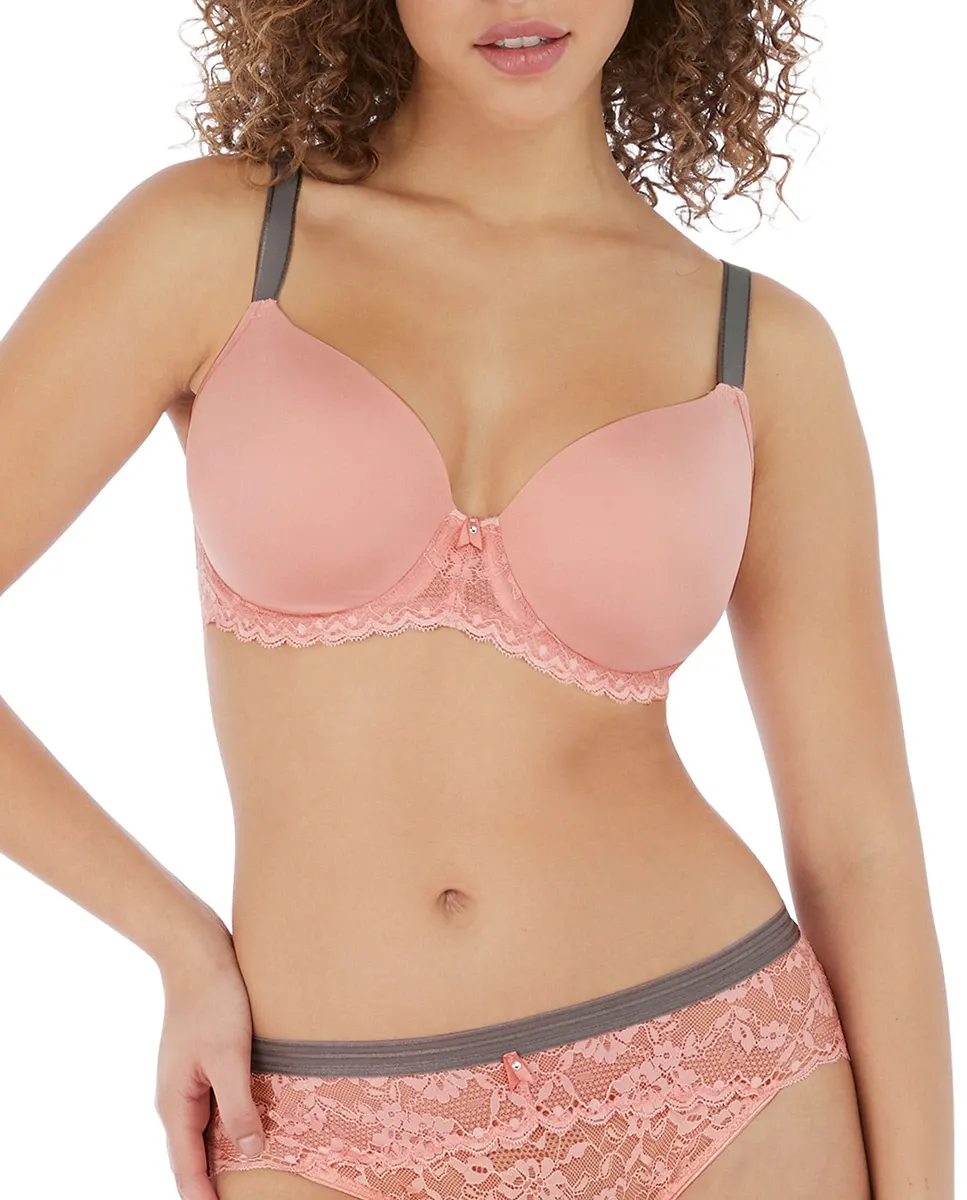 Формованный бюстгальтер на косточках Freya, розовый
Формованный бюстгальтер на косточках Freya, розовый