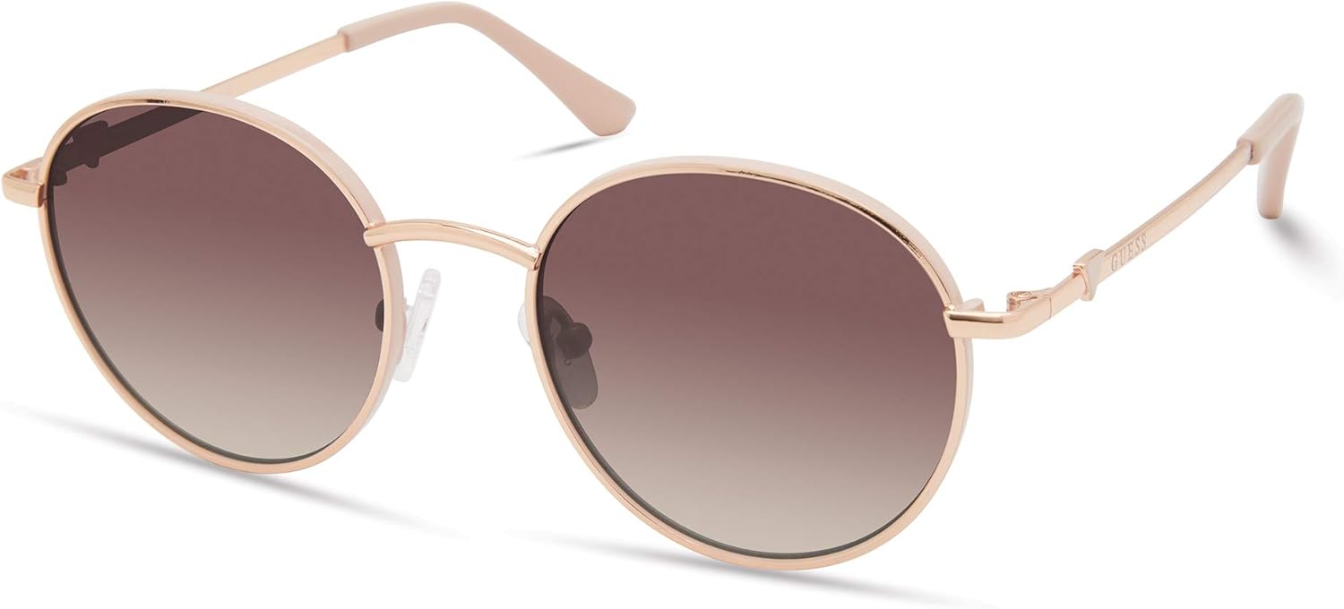 GUESS женские Classic Round Sunglasses круглые солнцезащитные очки, Shiny Rose Gold
GUESS женские Classic Round Sunglasses круглые солнцезащитные очки, Shiny Rose Gold