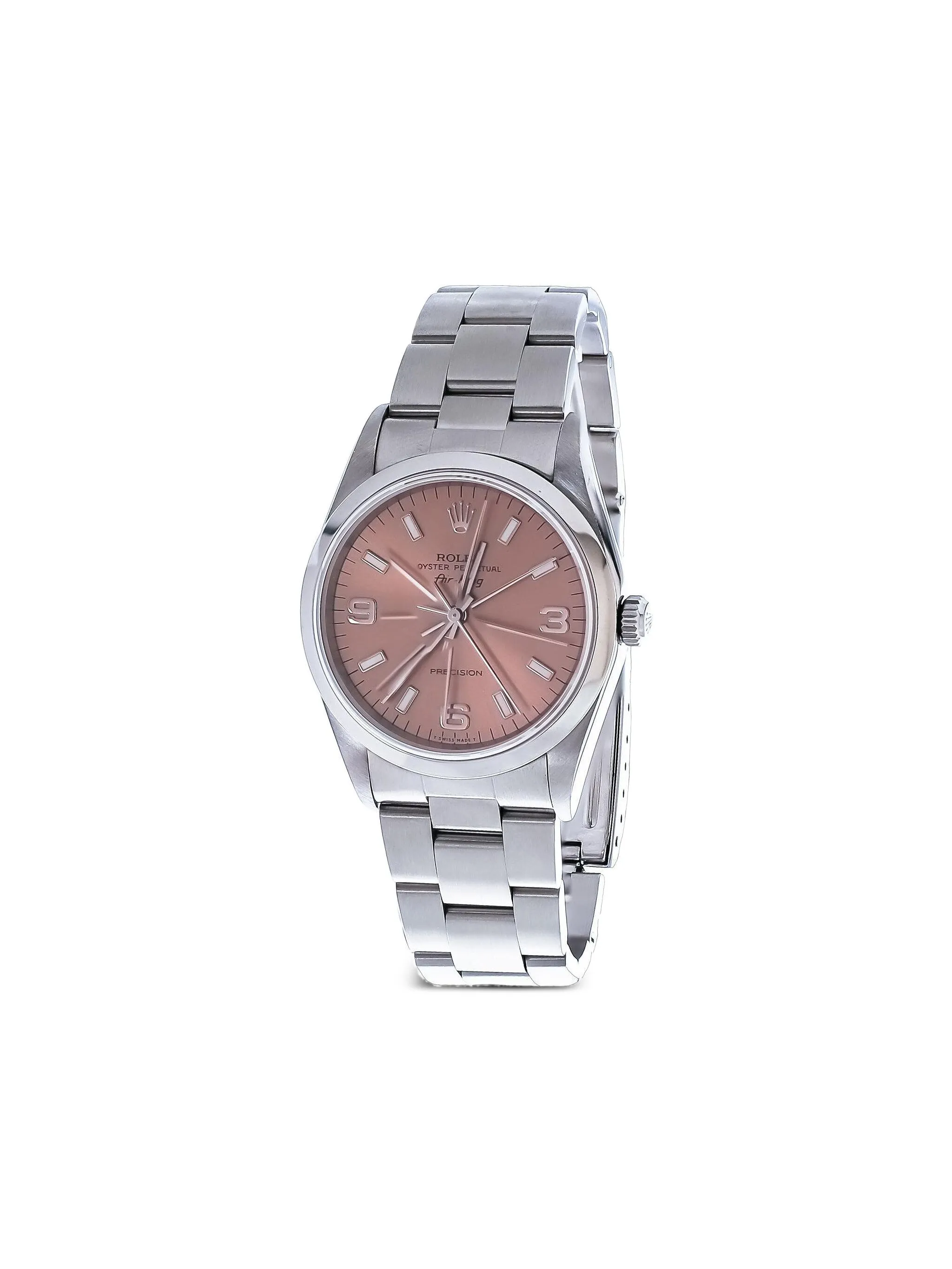 Наручные часы Air-King Precision 34 мм (1997 год) Rolex, розовый
Наручные часы Air-King Precision 34 мм (1997 год) Rolex, розовый