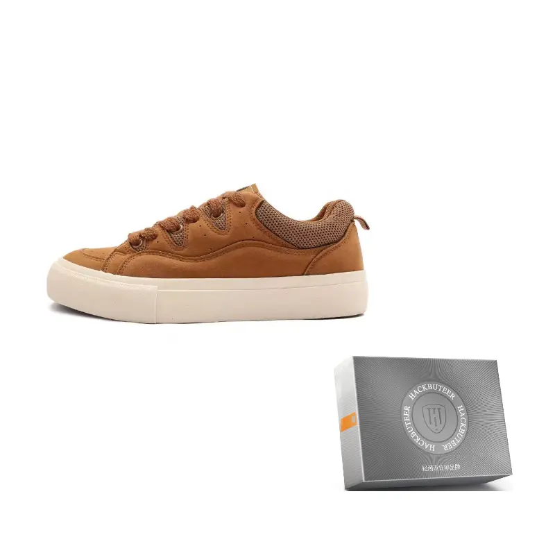 HACKBUTEER Низкие скейтерские кроссовки мужские в коробке Camel, цвет Camel
HACKBUTEER Низкие скейтерские кроссовки мужские в коробке Camel, цвет Camel