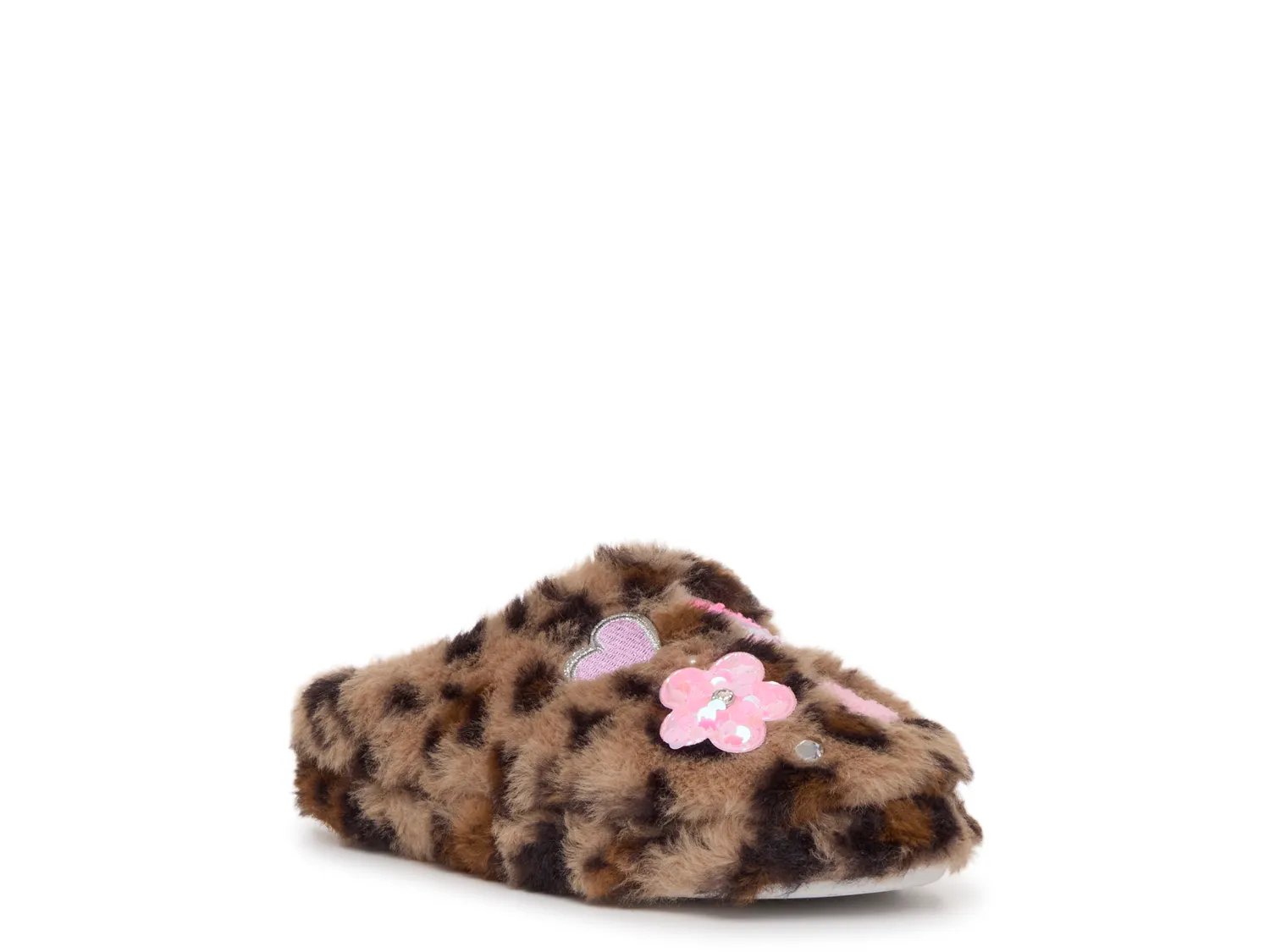 Тапочки OMG Accessories Butterfly Applique Leopard Slipper - Kids', коричневый/бежевый леопардовый принт
Тапочки OMG Accessories Butterfly Applique Leopard Slipper - Kids', коричневый/бежевый леопардовый принт