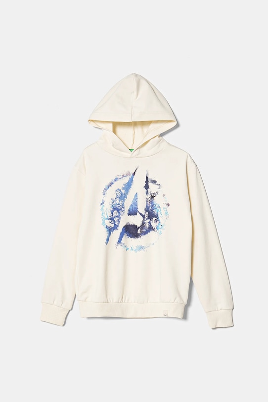 Детская хлопковая толстовка x Marvel United Colors Of Benetton, бежевый
Детская хлопковая толстовка x Marvel United Colors Of Benetton, бежевый