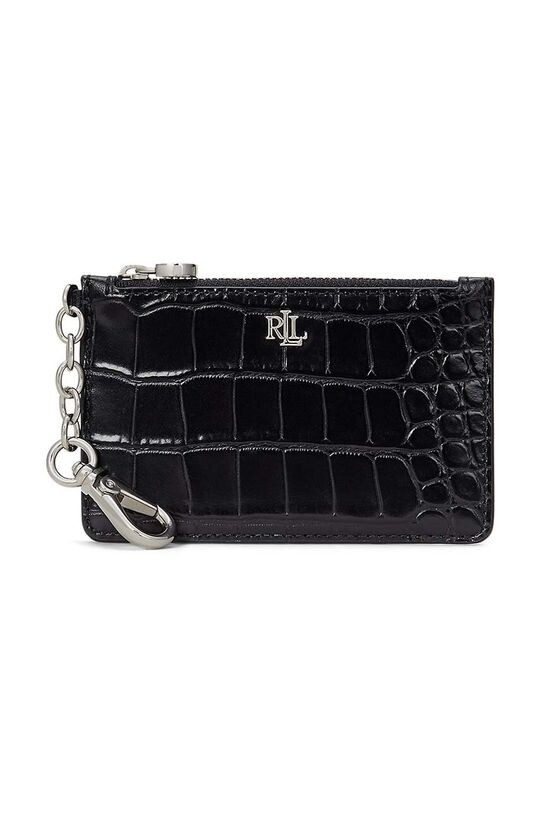 Кожаный кошелек Lauren Ralph Lauren, черный
Кожаный кошелек Lauren Ralph Lauren, черный