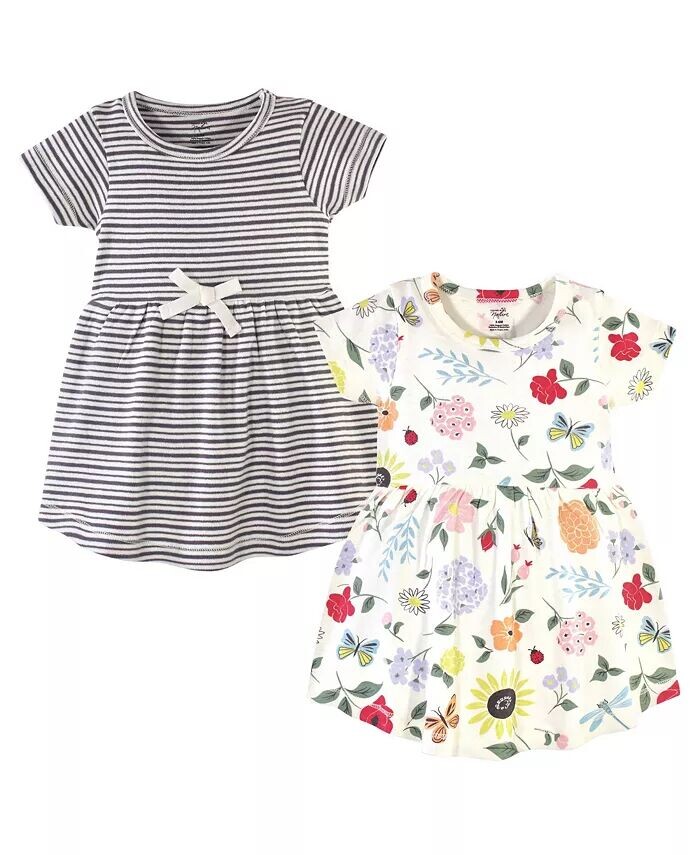 Детские платья с короткими рукавами из органического хлопка для маленьких девочек, 2 шт., Цветочный горошек Touched By Nature, серебряный
Детские платья с короткими рукавами из органического хлопка для маленьких девочек, 2 шт., Цветочный горошек Touched By Nature, серебряный