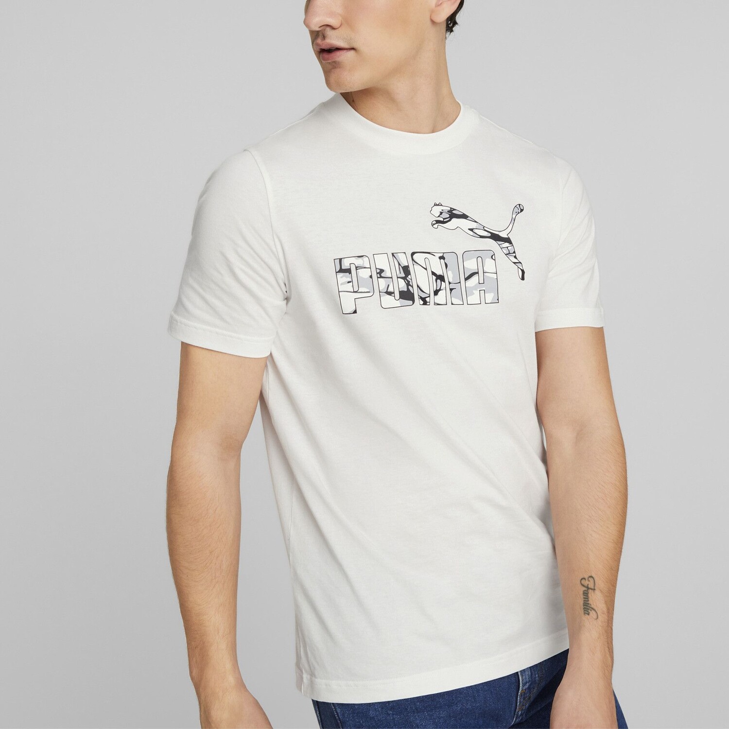 Футболка мужская белая Puma, белый
Футболка мужская белая Puma, белый