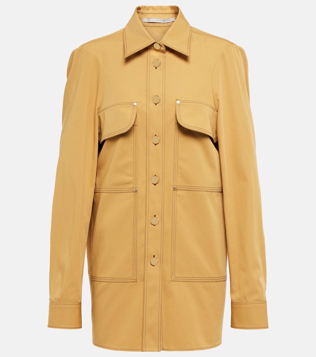 Хлопковая рубашка Stella McCartney, Mustard
Хлопковая рубашка Stella McCartney, Mustard