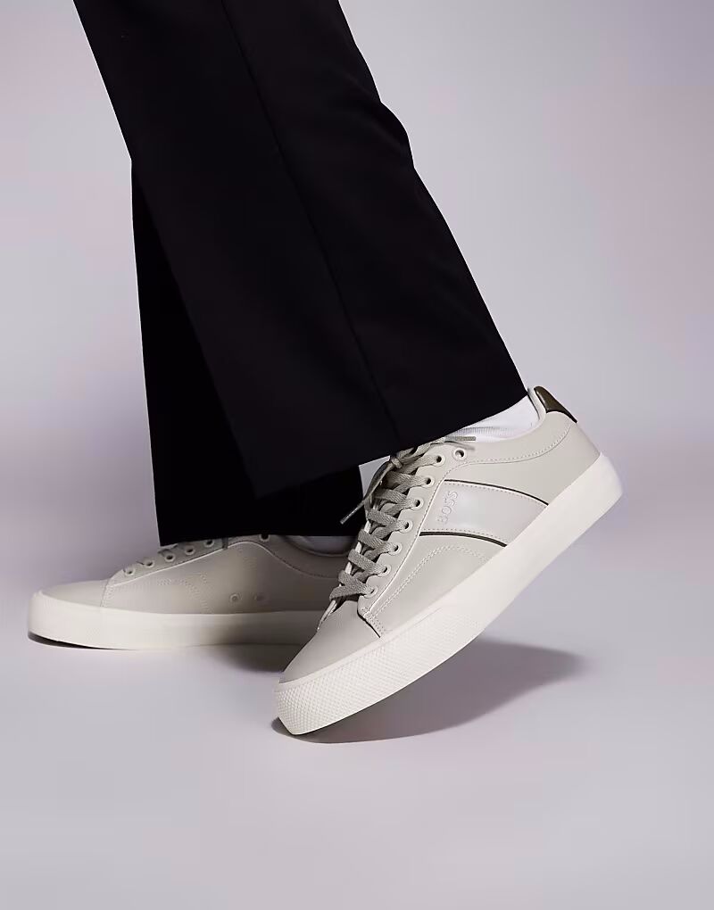 Кроссовки Boss Aiden светло-бежевого цвета с контрастной отделкой BOSS Orange
Кроссовки Boss Aiden светло-бежевого цвета с контрастной отделкой BOSS Orange