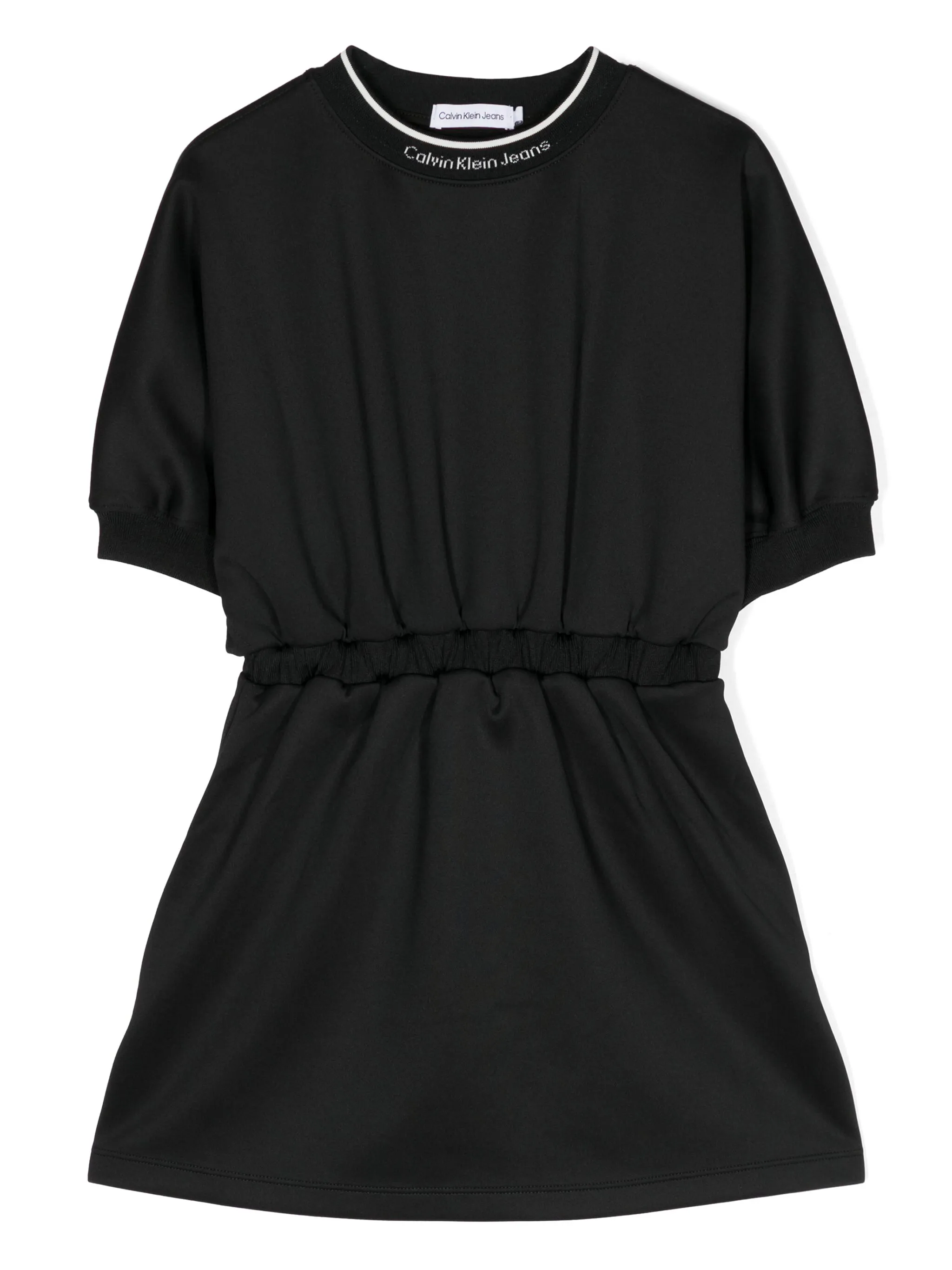 Платье с короткими рукавами и логотипом Calvin Klein Kids, черный
Платье с короткими рукавами и логотипом Calvin Klein Kids, черный