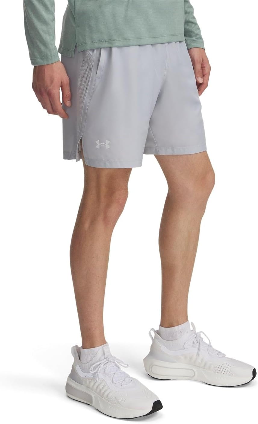 Under Armour Мужские шорты Launch Stretch Woven 2-in-1, (012) Mod Gray/White/Reflective
Under Armour Мужские шорты Launch Stretch Woven 2-in-1, (012) Mod Gray/White/Reflective