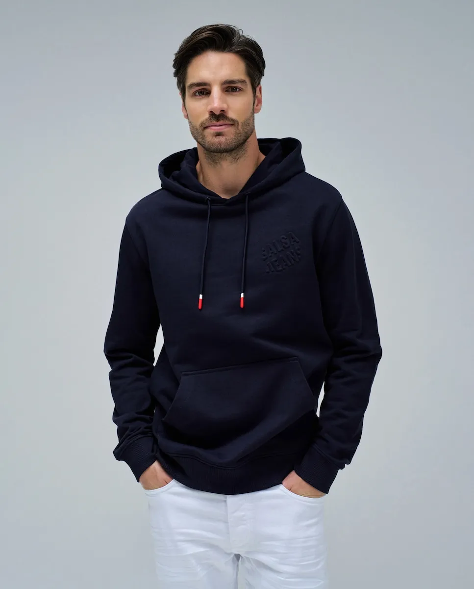 Мужская толстовка с логотипом Salsa Jeans, темно-синий
Мужская толстовка с логотипом Salsa Jeans, темно-синий