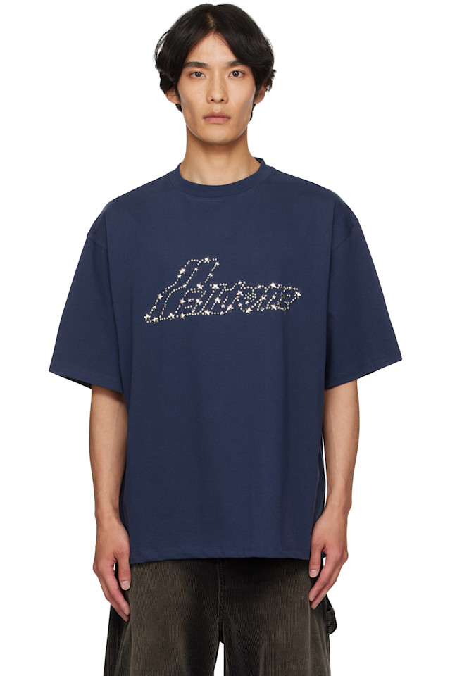 Футболка с жемчужным логотипом 'se11done' We11Done, темно-синий
Футболка с жемчужным логотипом 'se11done' We11Done, темно-синий