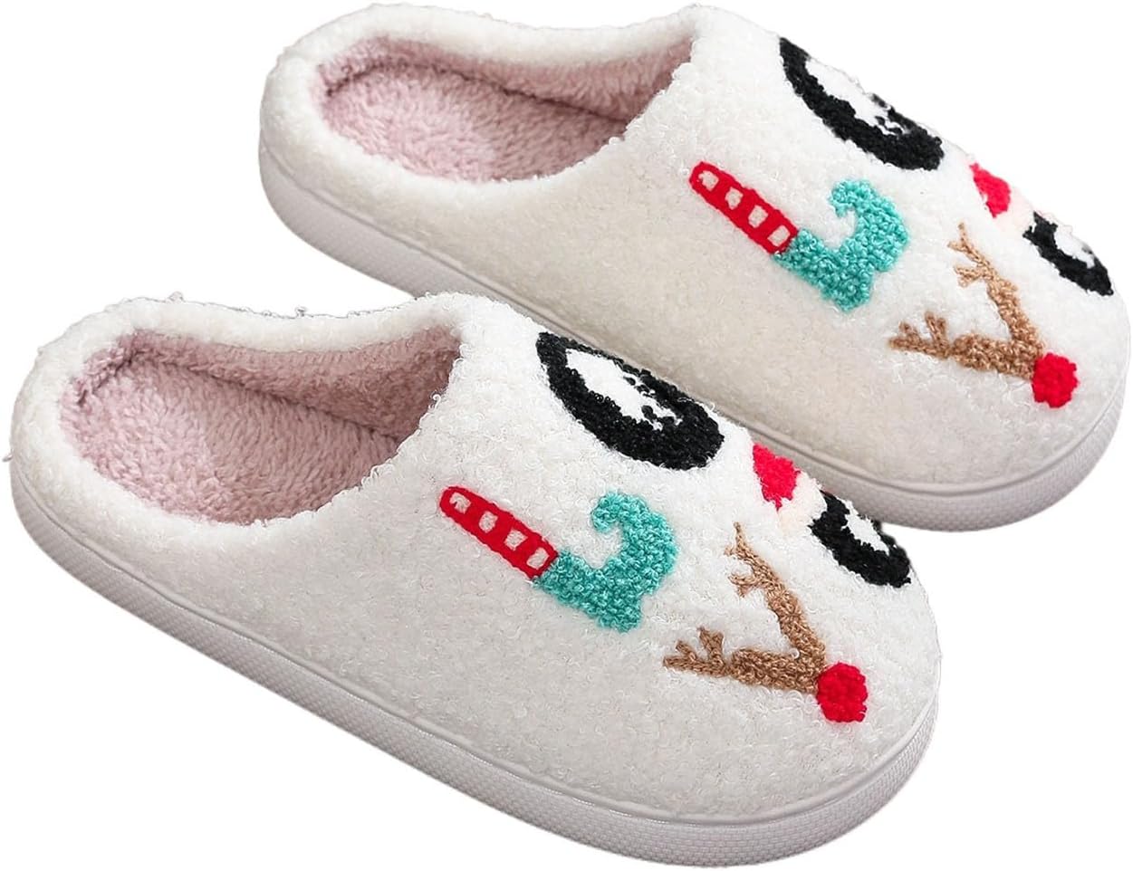 Рождественские тапочки ZWRXW для женщин и мужчин, с Санта-Клаусом и оленями, уютные мягкие теплые тапочки для дома и спальни, обувь для осени и зимы, подарок на Рождество, Multicolor 19
Рождественские тапочки ZWRXW для женщин и мужчин, с Санта-Клаусом и оленями, уютные мягкие теплые тапочки для дома и спальни, обувь для осени и зимы, подарок на Рождество, Multicolor 19