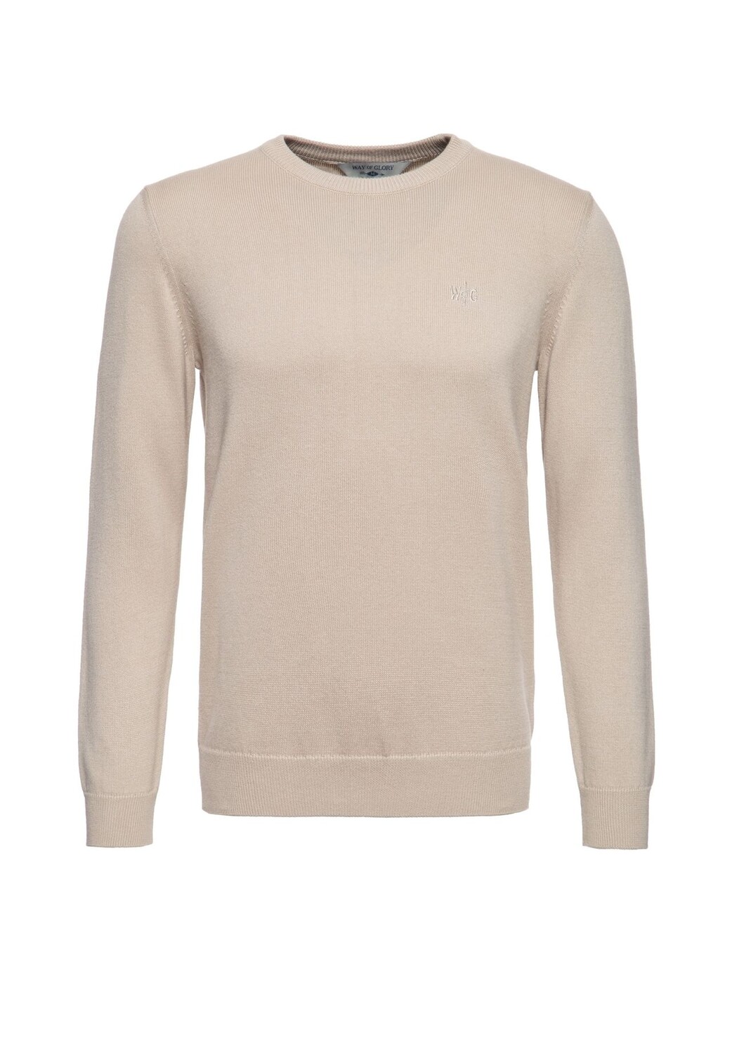 Свитер с круглым вырезом из чистого высококачественного хлопка WAY OF GLORY, цвет Ecru
Свитер с круглым вырезом из чистого высококачественного хлопка WAY OF GLORY, цвет Ecru