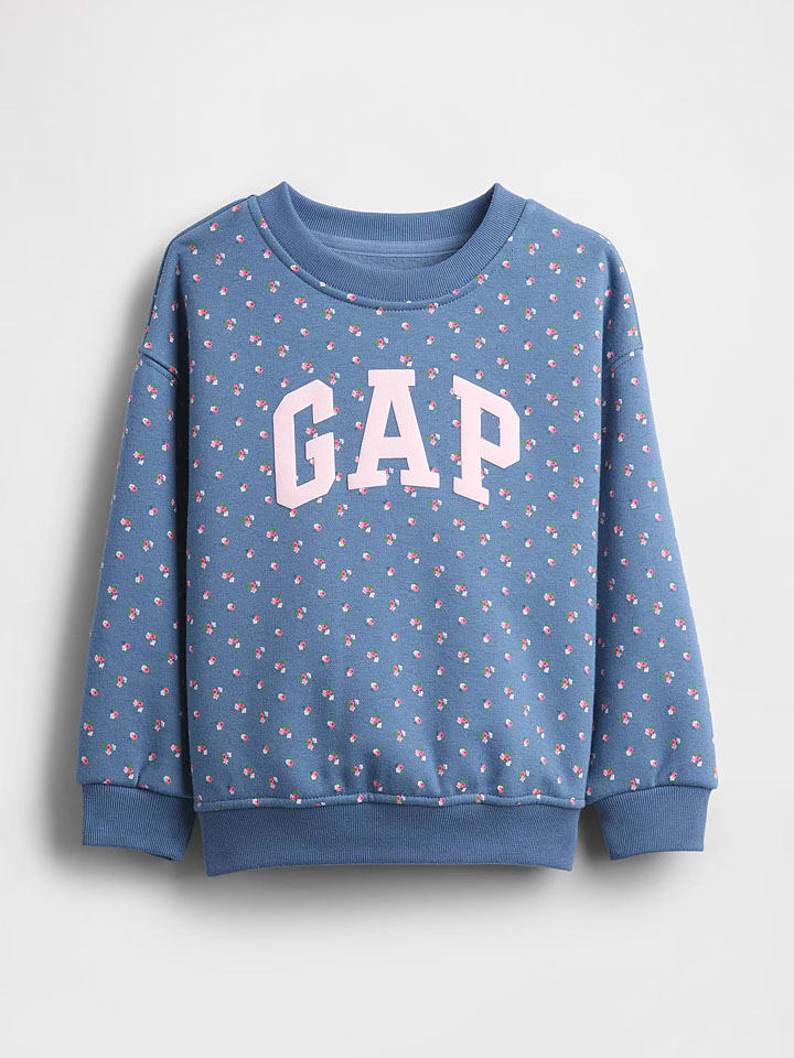 Толстовка синего цвета GAP
Толстовка синего цвета GAP