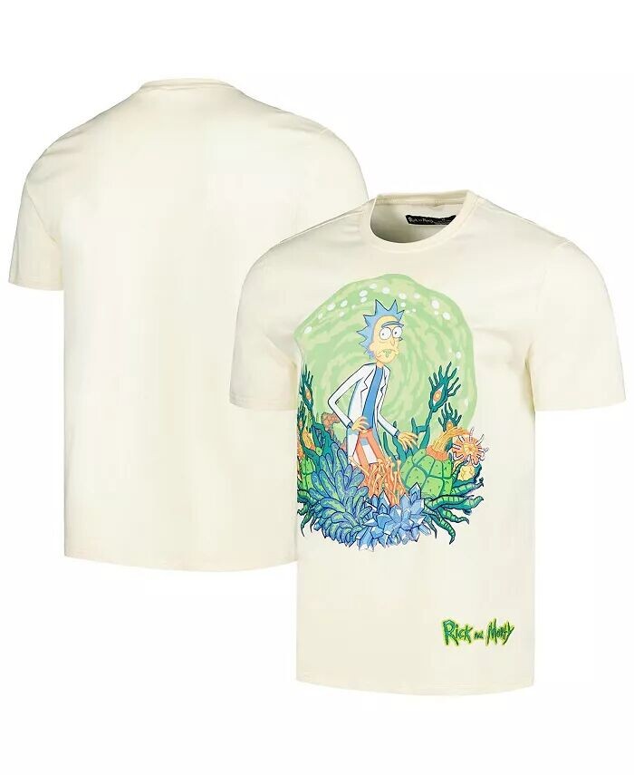 Мужская кремовая футболка с рисунком Рика и Морти Freeze Max
Мужская кремовая футболка с рисунком Рика и Морти Freeze Max