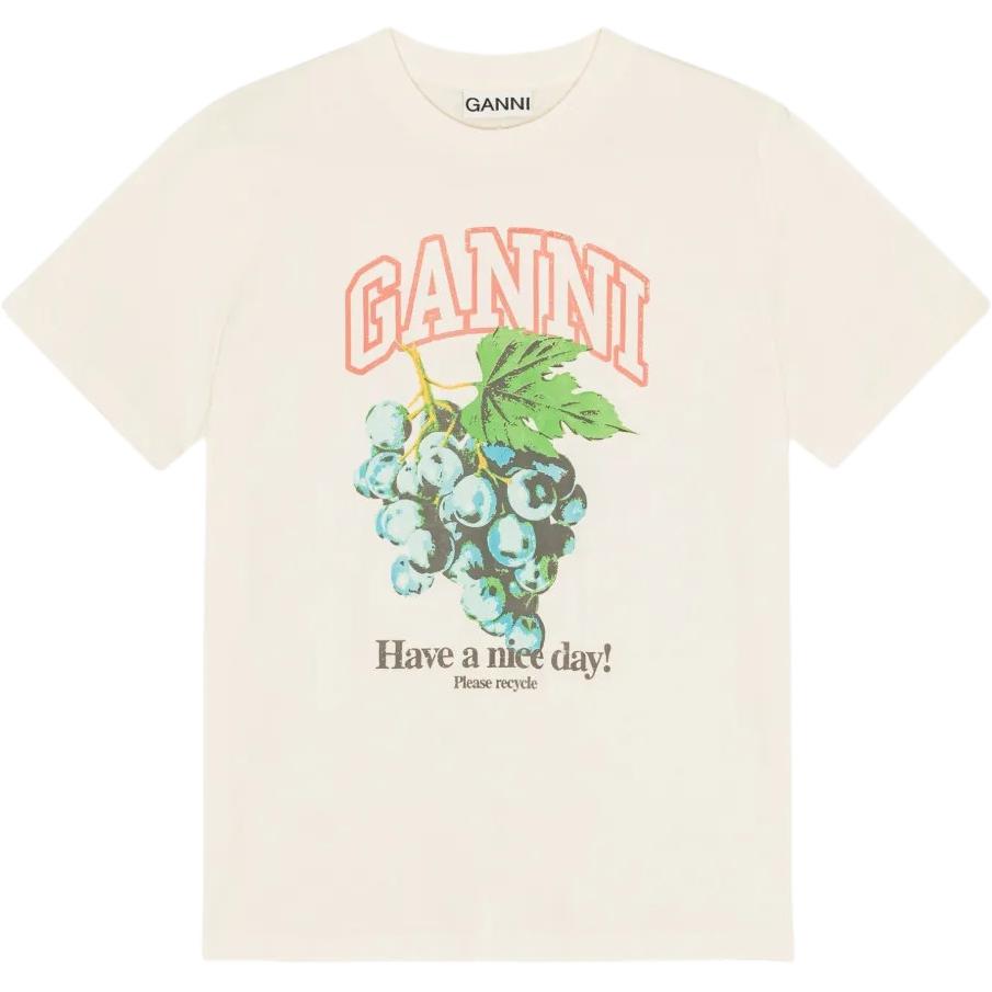 Футболка с принтом grapes GANNI, белый
Футболка с принтом grapes GANNI, белый