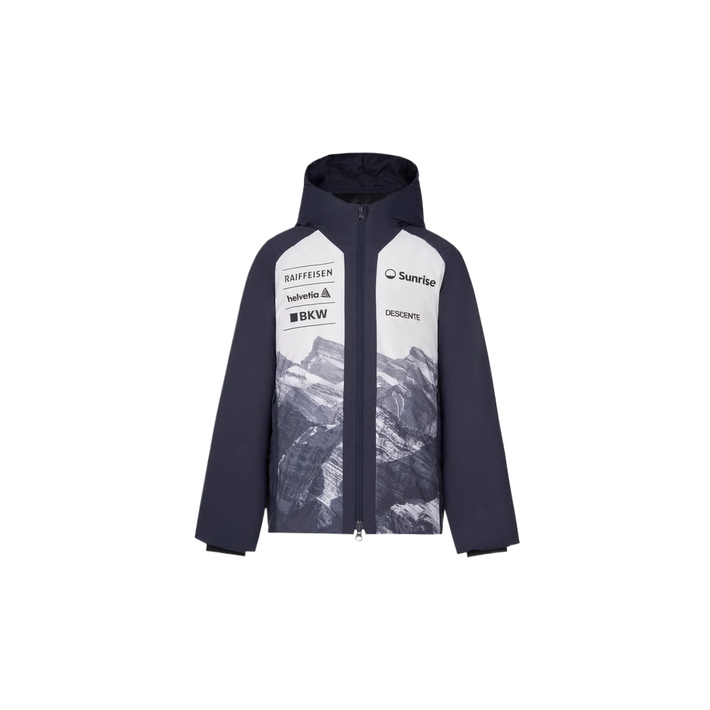 Детская пуховая куртка DESCENTE, темно-синий
Детская пуховая куртка DESCENTE, темно-синий