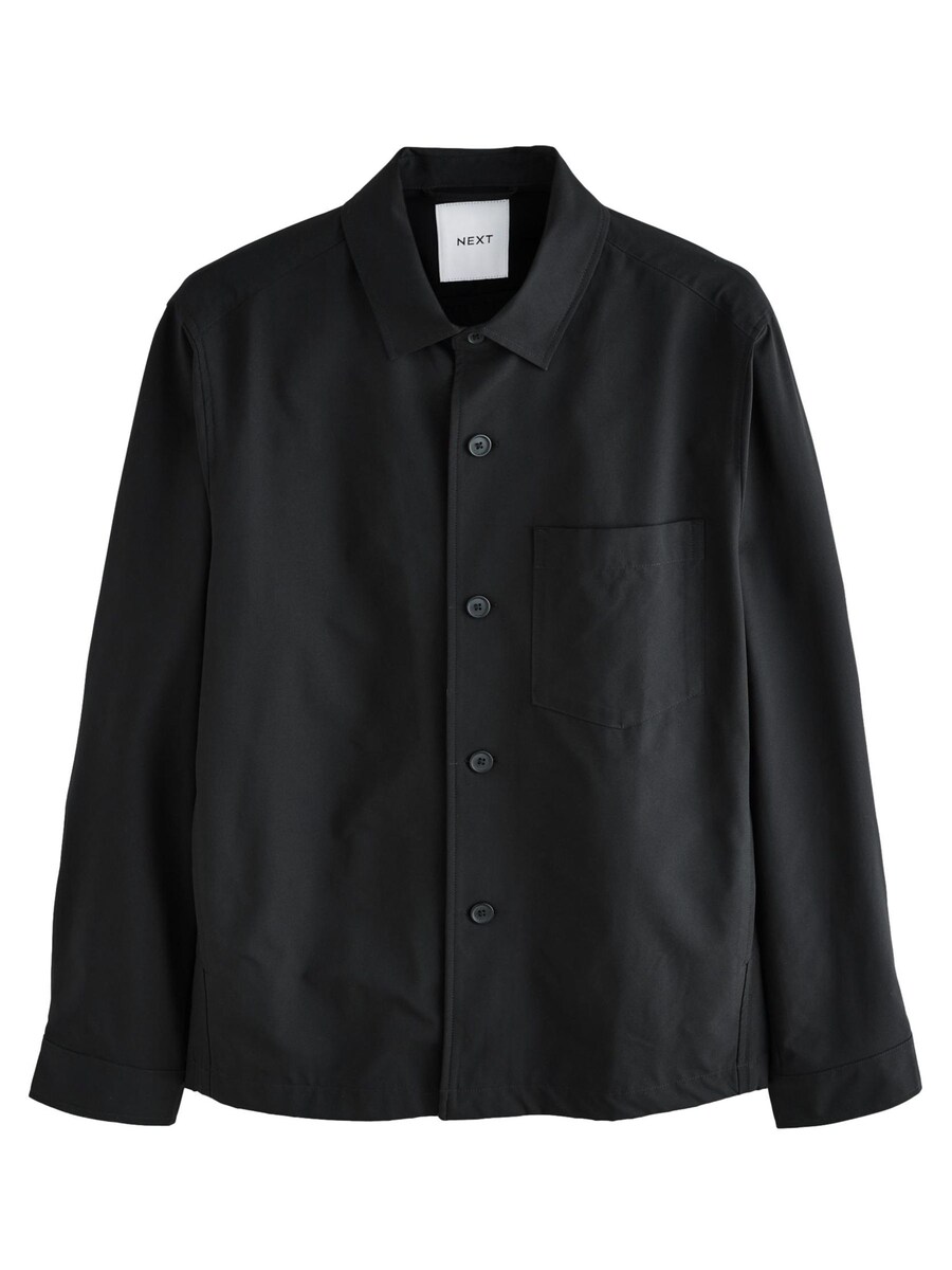 Рубашка обычного кроя на пуговицах Next, черный
Рубашка обычного кроя на пуговицах Next, черный