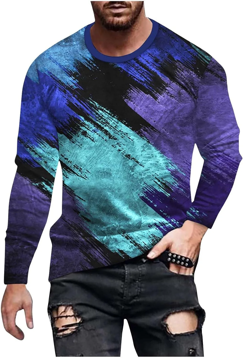 Футболка с длинным рукавом Muscularfit Casual Tie Dye
Футболка с длинным рукавом Muscularfit Casual Tie Dye