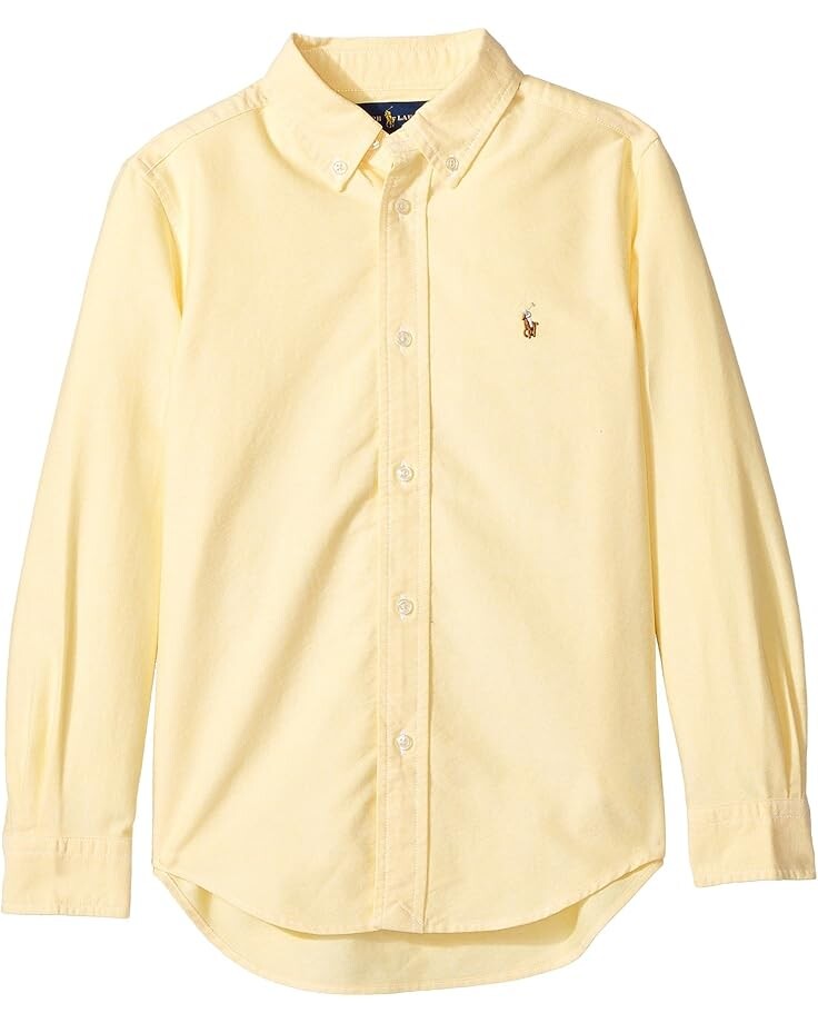 Рубашка Polo Ralph Lauren Kids Cotton Oxford Sport Shirt, желтый
Рубашка Polo Ralph Lauren Kids Cotton Oxford Sport Shirt, желтый