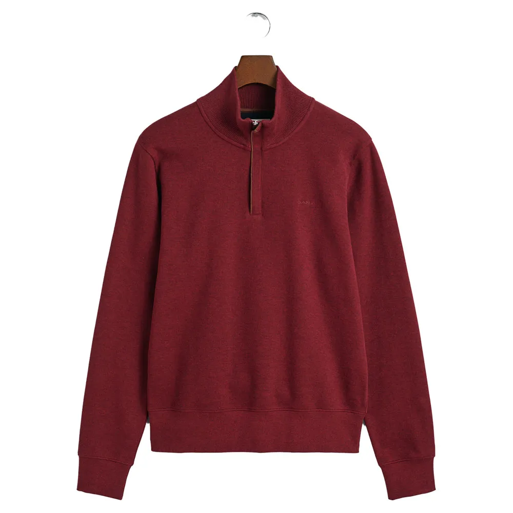 Свитер Gant Sacker Rib Half Zip, красный 
Свитер Gant Sacker Rib Half Zip, красный