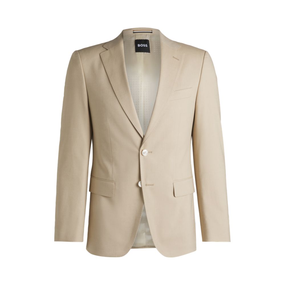 Приталенный блейзер из эластичного шифона BOSS, светло-бежевый
Приталенный блейзер из эластичного шифона BOSS, светло-бежевый
